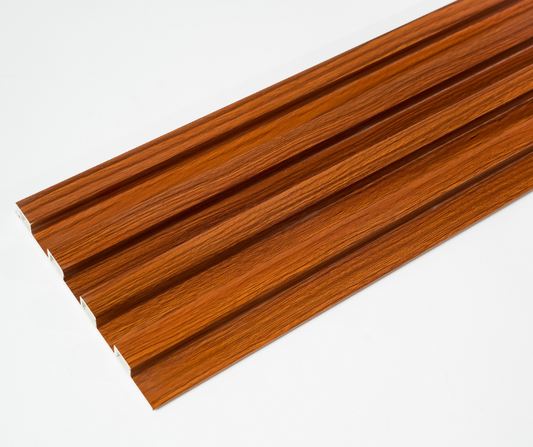 WPC Indoor Fluted Panel | Light Walnut (per piece)
