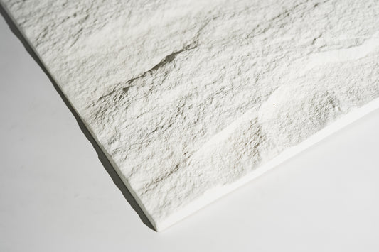 PU Stone Panel | White Jade (per piece)